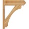 Ekena Millwork Legacy Arts & Crafts Rough Sawn Outlooker, Western Red Cedar, 8"W x 28"D x 34"H OUT08X28X34LEC03RWR - alternate 3